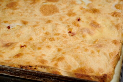 Focaccia dolce trentina alle mandorle