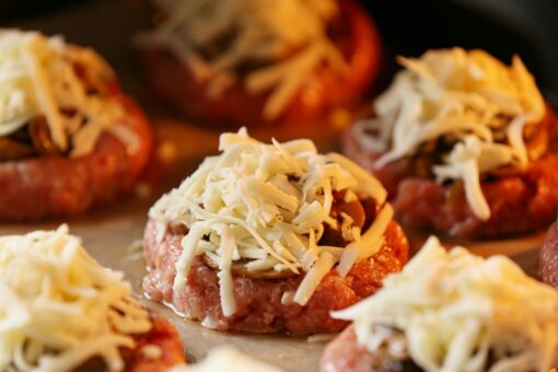 Pizzette all’amburghese