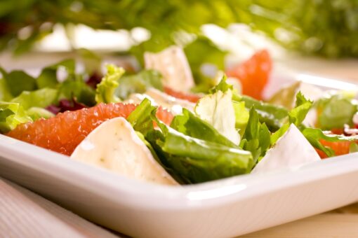 Insalata di pomodori e pompelmi