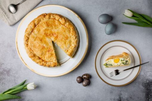 Pizza rustica con cavolfiore