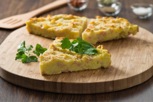 Gateau di patate dietetico in padella
