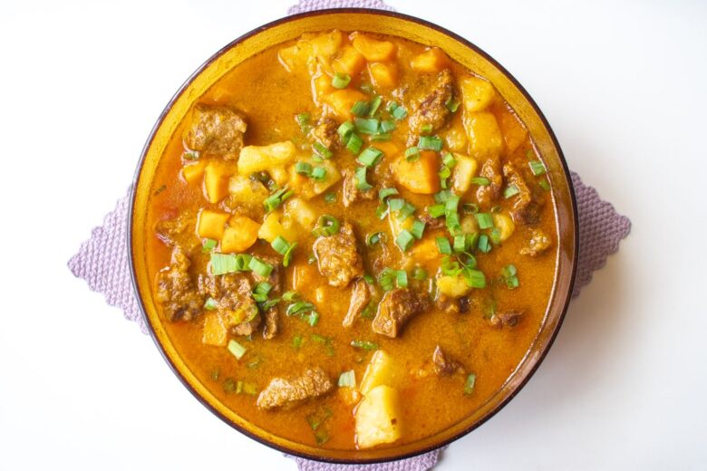 spezzatino di carne con verdure