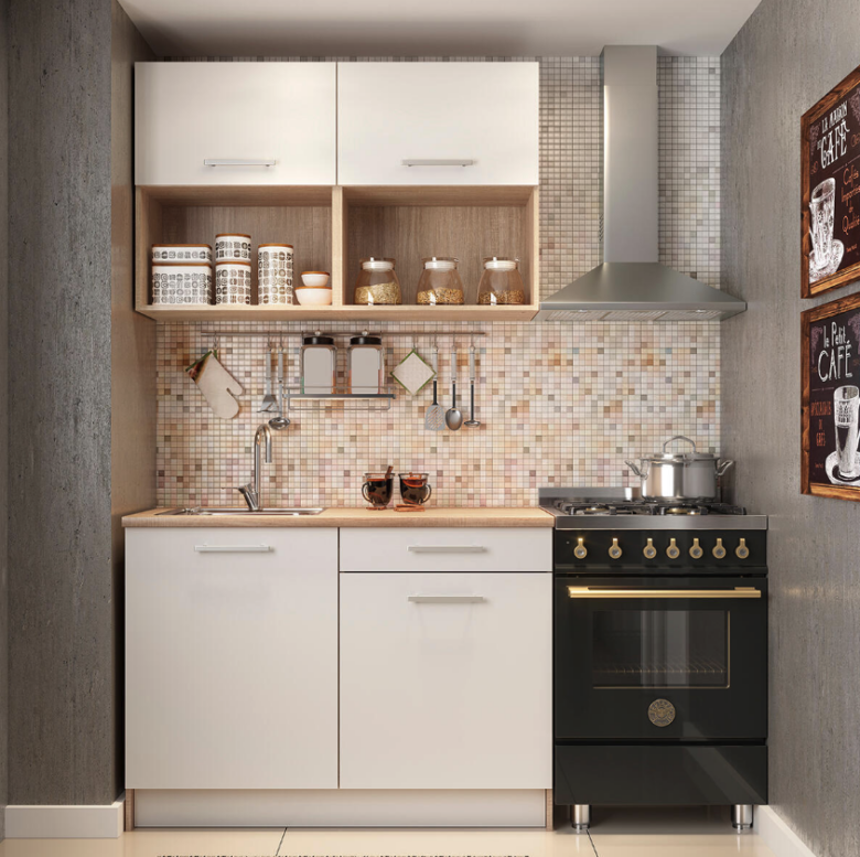 Cucina in kit DELINIA One 02 L 120 cm