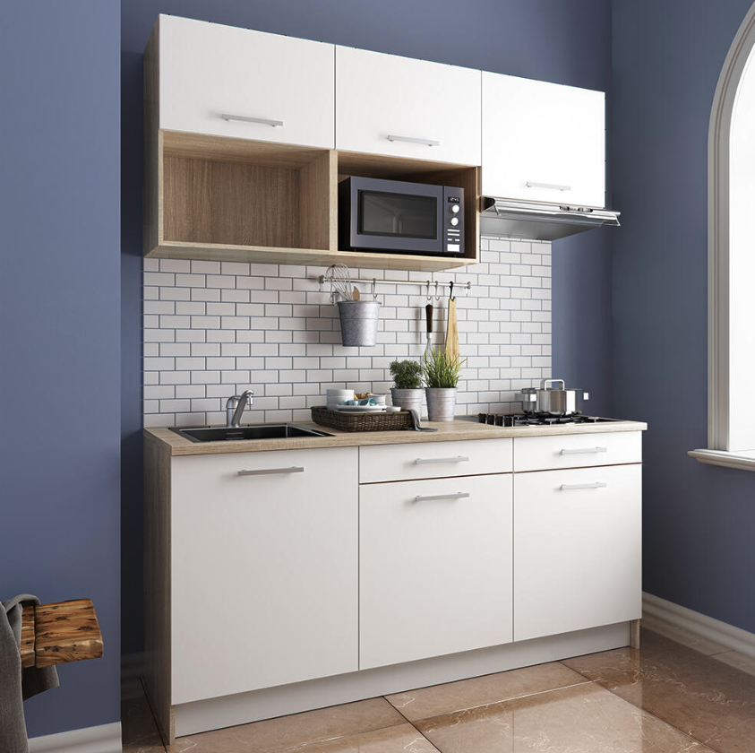 Cucina in kit DELINIA One 02 L 180 cm Cucina in kit DELINIA One 02 L 180 cm