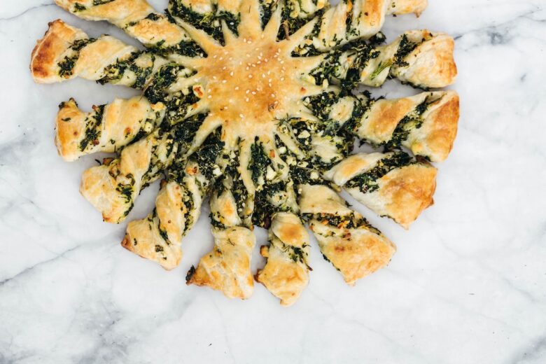 girasole con spinaci