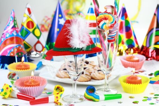 Le decorazioni più belle per la tavola di Carnevale