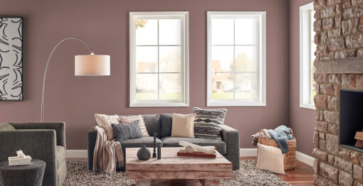 Soggiorno pareti color malva: abbinamenti e ispirazioni per la zona living