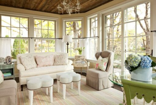 Mobili ideali per soggiorno shabby chic