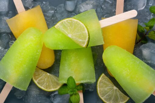 Ghiaccioli al limone