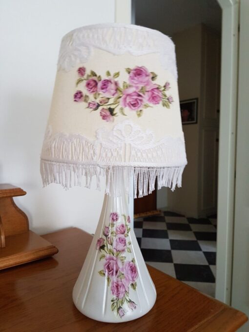 Decoupage su lampada