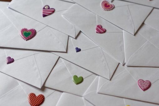 Decorare buste da lettere