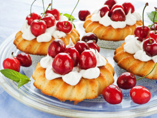 Pasticcetti di crema e amarena