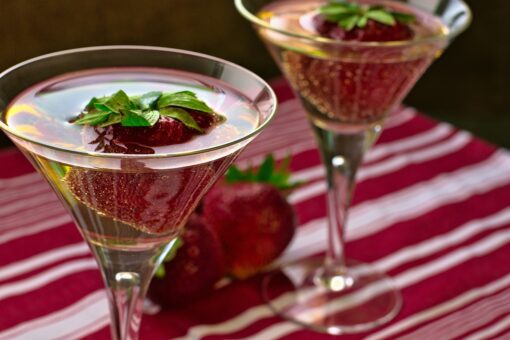 Fragole alla grappa