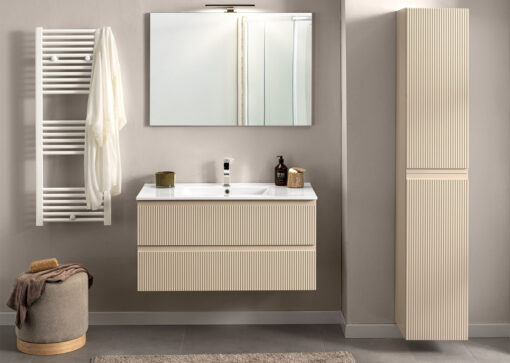 Rigato, il mobile bagno sospeso di Mondo Convenienza