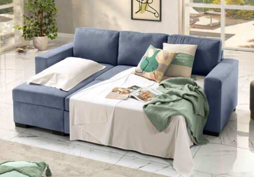 Letto extra in salotto? Il divano letto Liberty di Mondo Convenienza é l’ideale