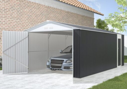 Box auto in metallo Leroy Merlin: l’alternativa economica al garage tradizionale è ora in sconto
