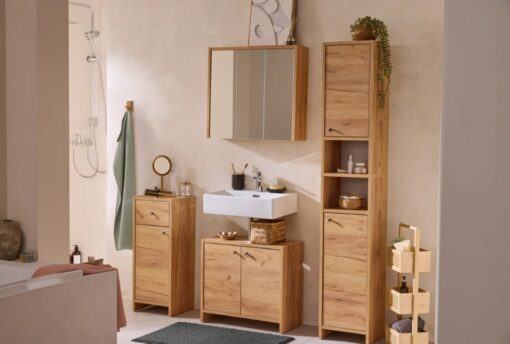 LIDL fa impazzire tutti: arredi bagno in legno belli, pratici e super economici