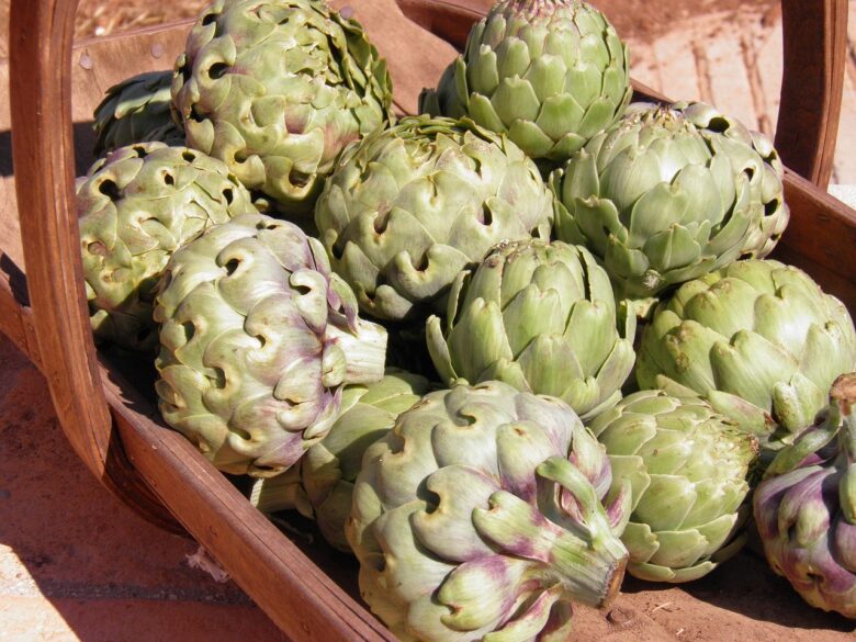 Carciofi, Arrostiti