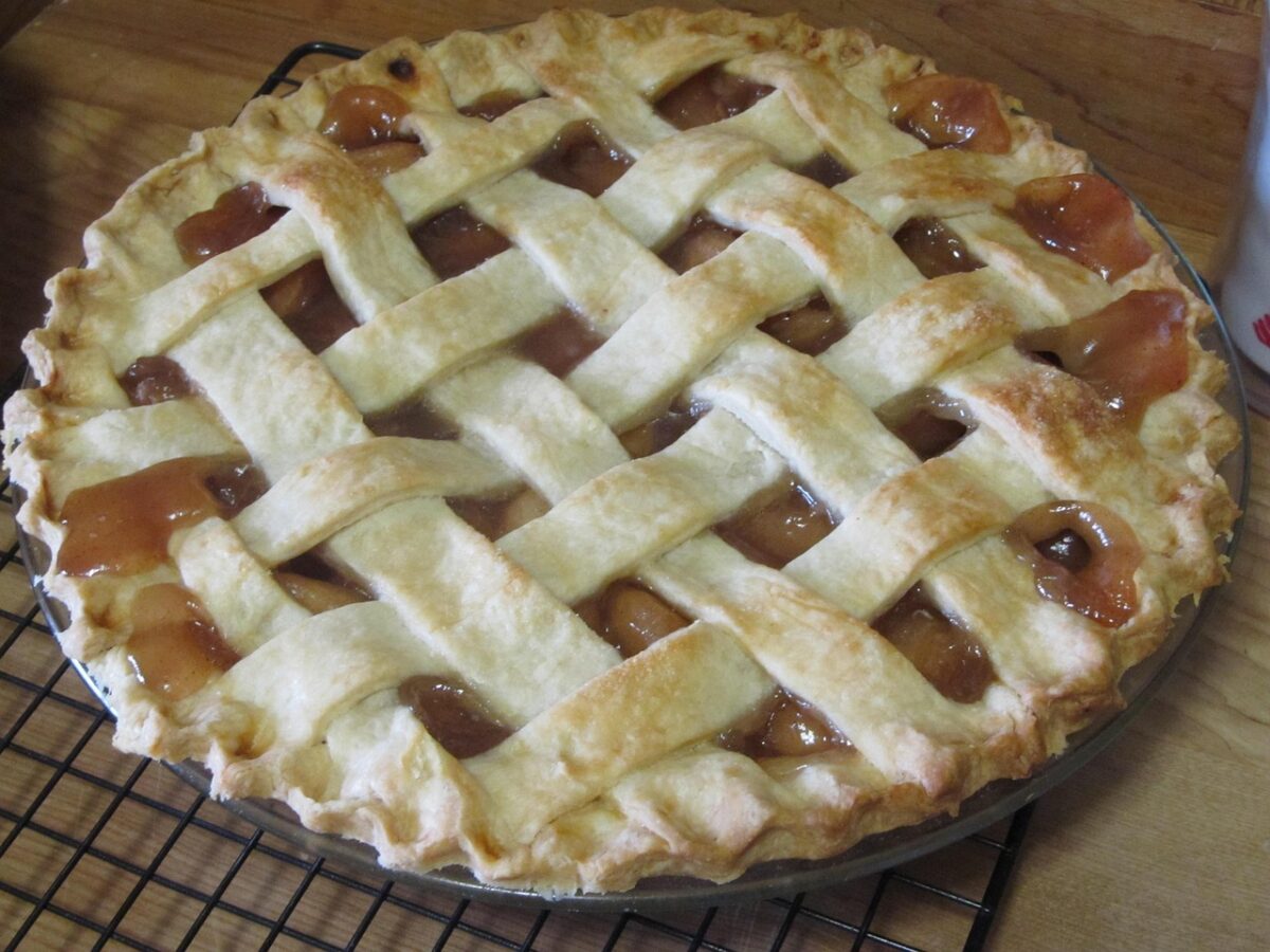 Crostata di mele e miele