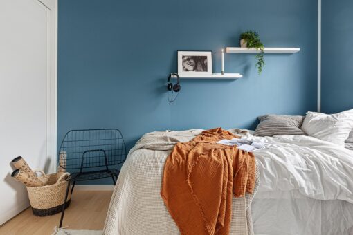 Camera da letto in stile mediterraneo