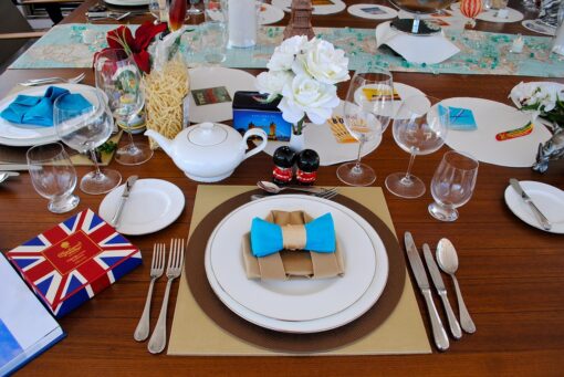 Preparare la tavola stile inglese: un pasto all’insegna dell’eleganza