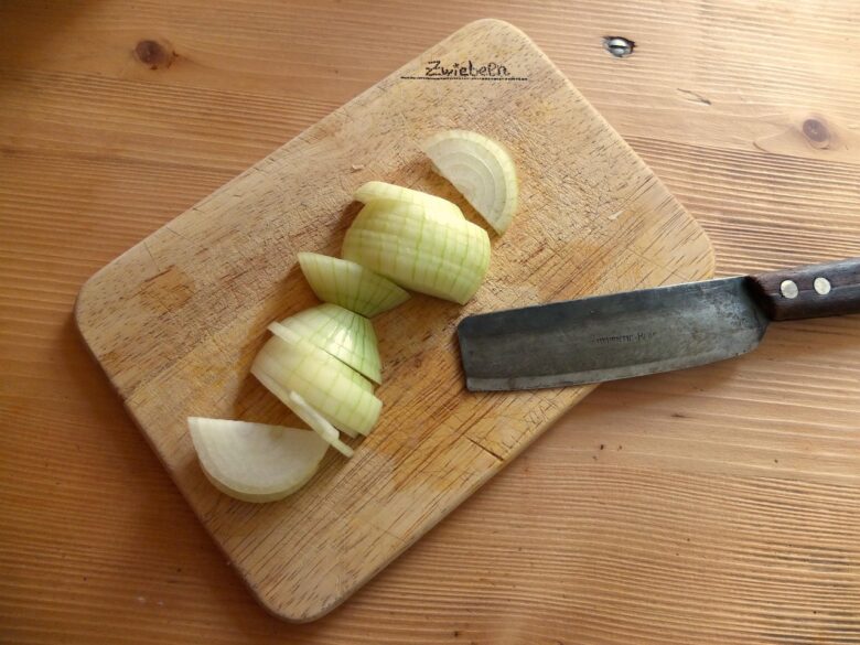 Cipolla, Tagliata