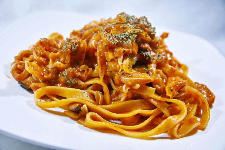 Fettuccine, Sugo