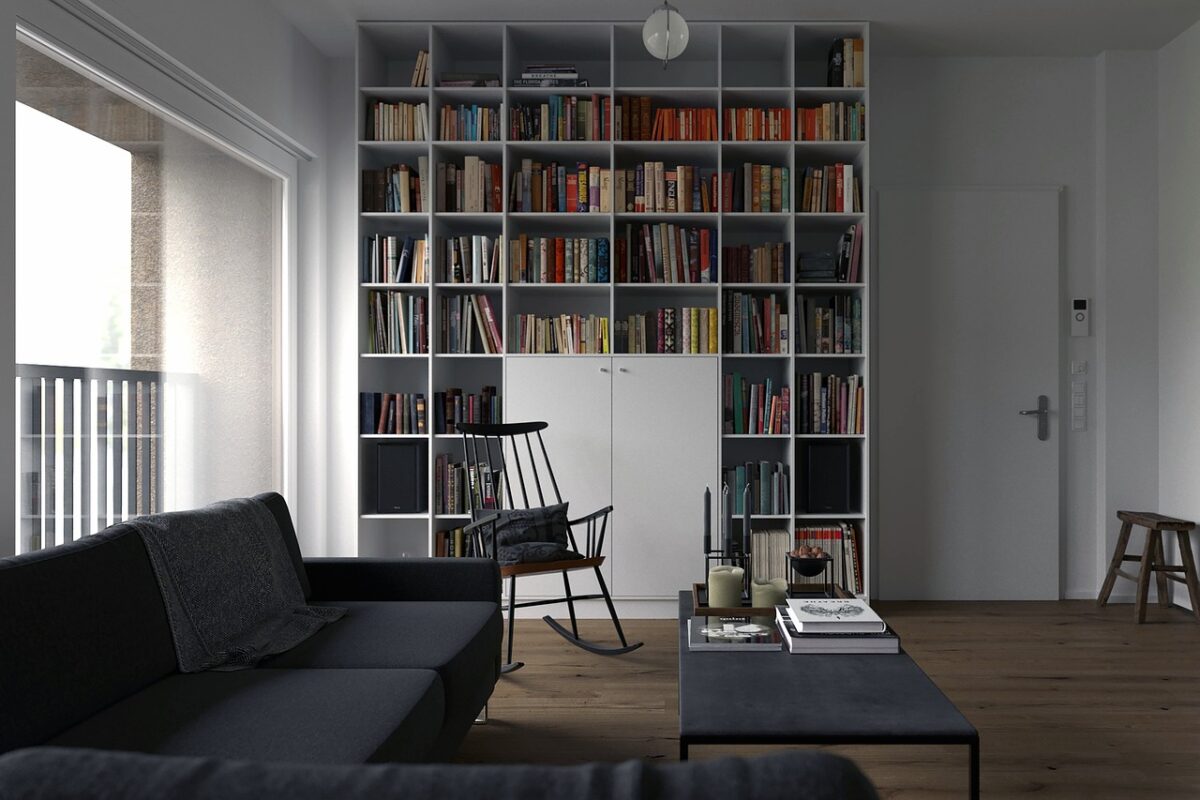 Libreria, Soggiorno
