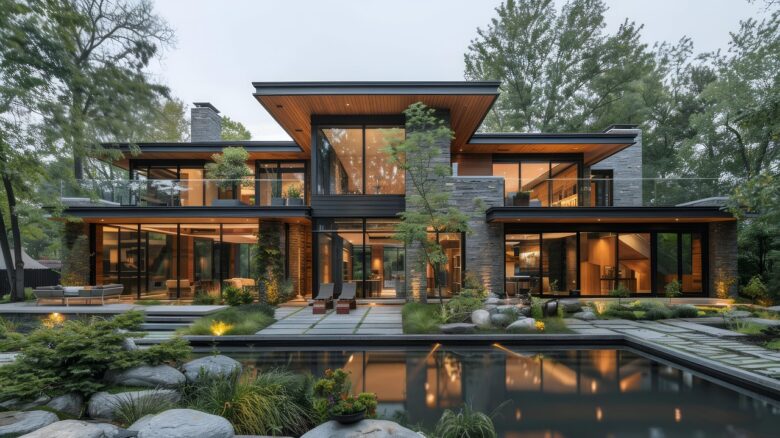 Modern, Giardino