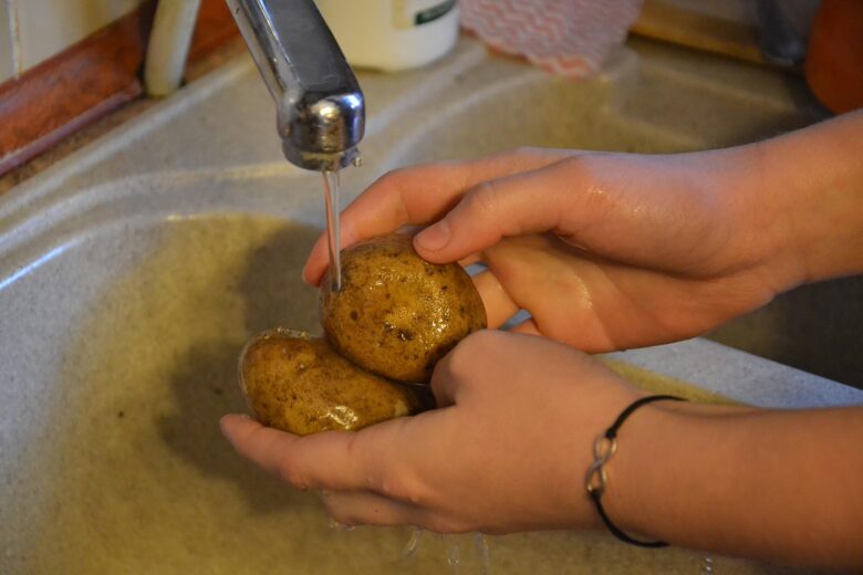 Patate, Lavate