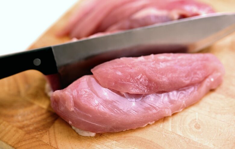 Pollo, Crudo