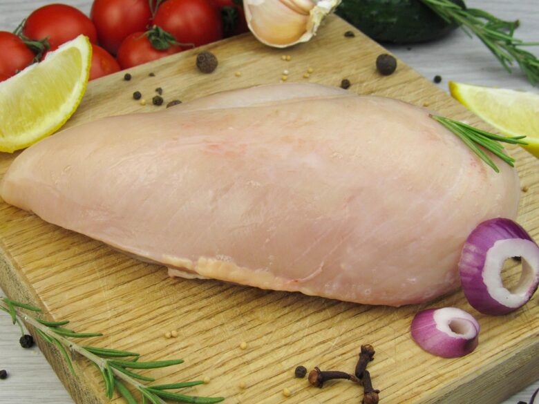 Pollo, Crudo