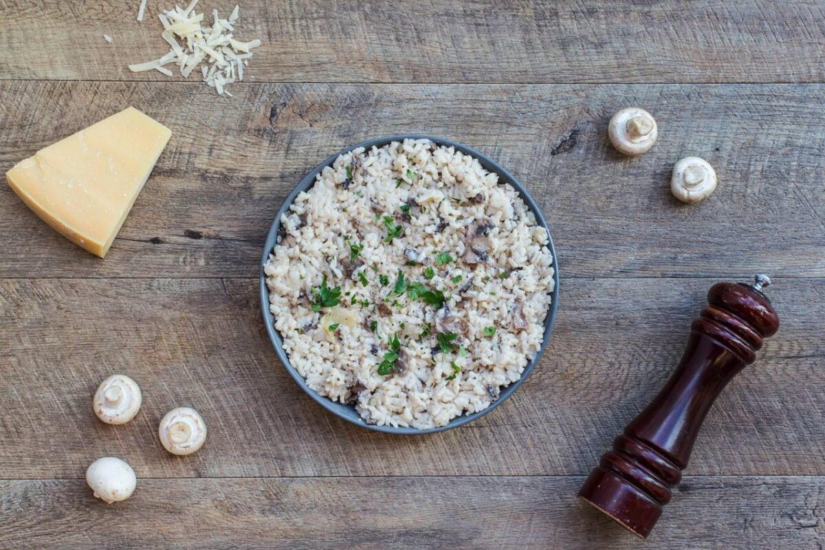 Risotto con le zucchine