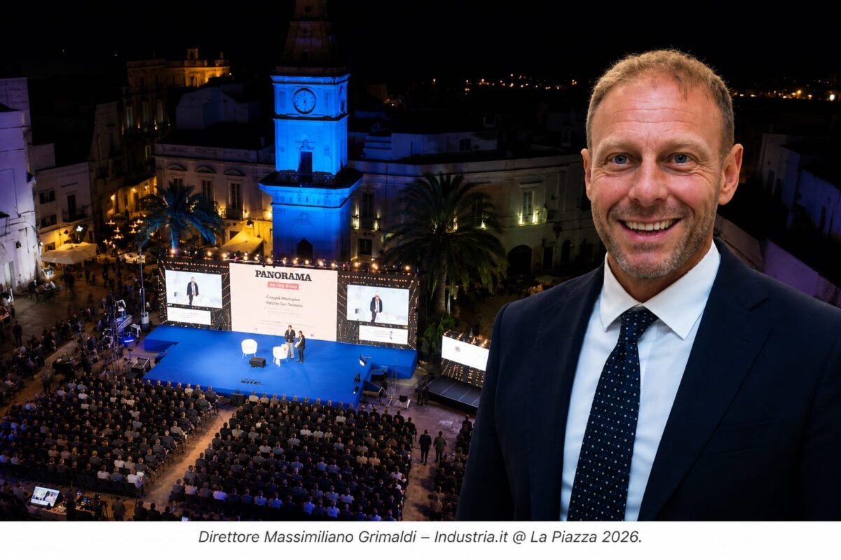 Impresa e innovazione al Premio La Piazza 2026: Industria.it entra nella Commissione