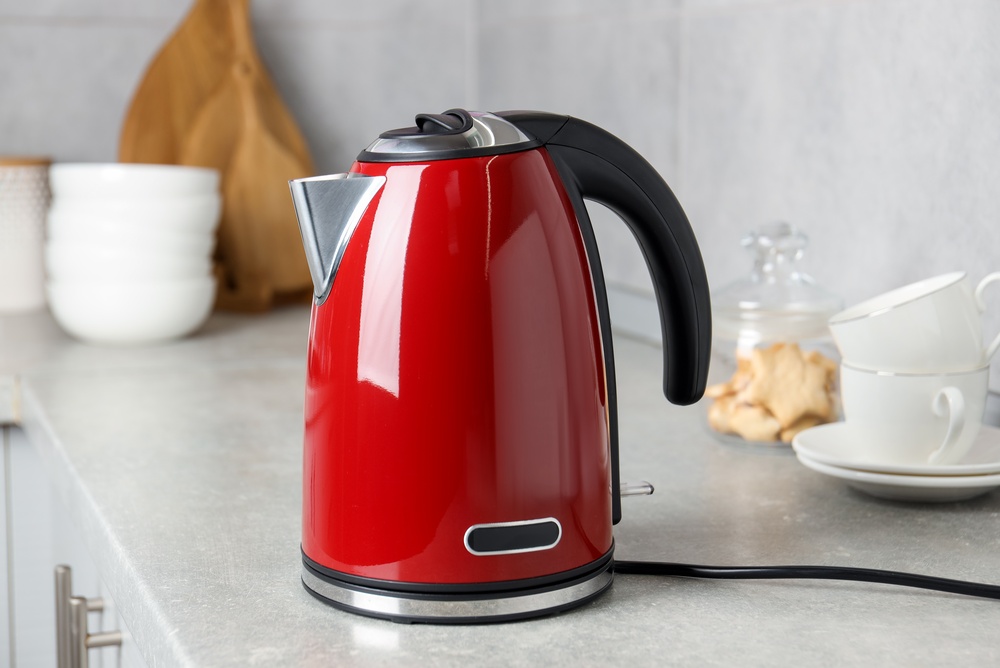 Electric,Kettle,With,Water,On,Countertop,Indoors Electric,Kettle,With,Water,On,Countertop,Indoors