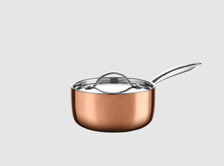 Casseruola con rivestimento in rame e coperchio Silvecrest di Lidl