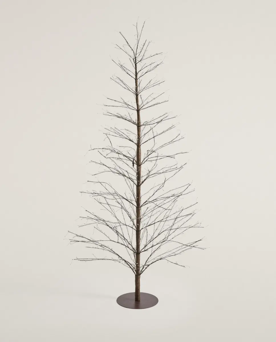 albero di natale zara home con luci led albero di natale zara home con luci led