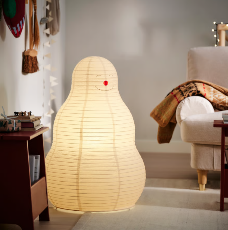 Pupazzo di neve luminoso decorazione interno IKEA