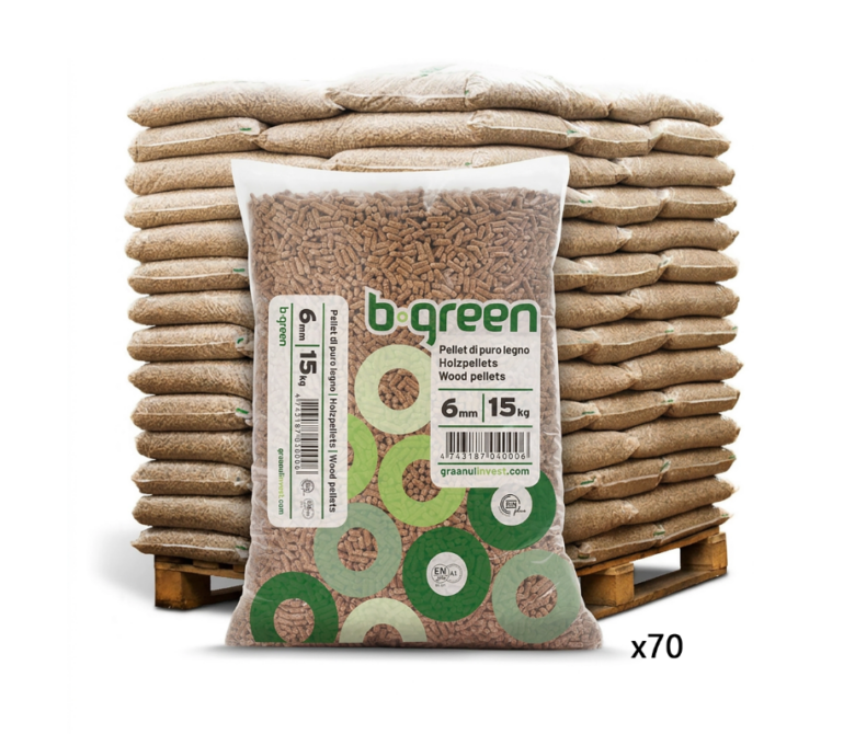 Leroy Merlin pellet BGreen bancale