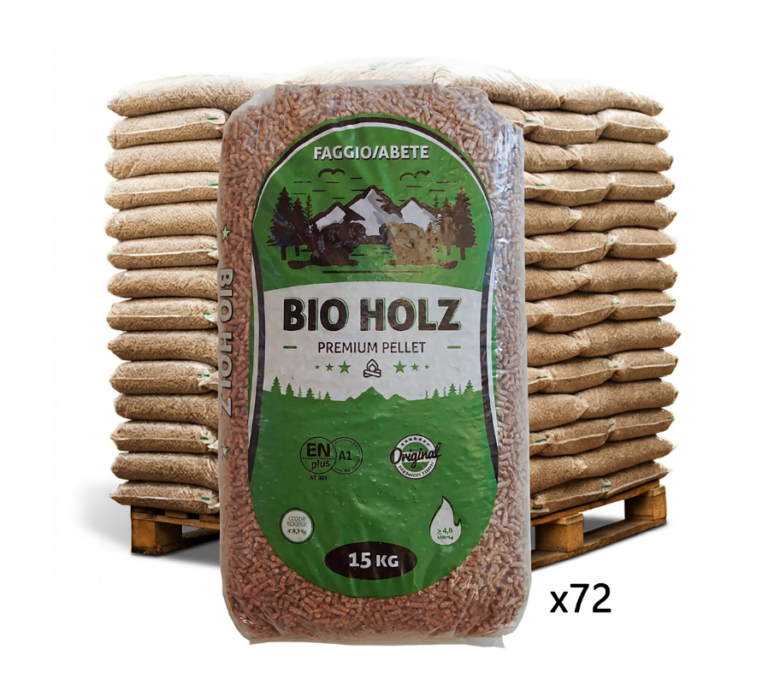 Leroy Merlin pellet Bio Holz Premium Verde bancale