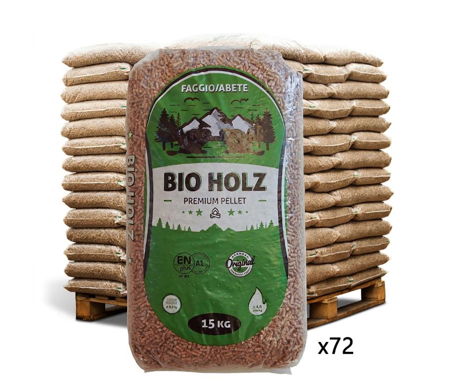 Leroy Merlin pellet Bio Holz Premium Verde bancale