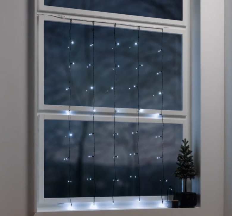 Tenda luminosa bianco freddo di Lidl