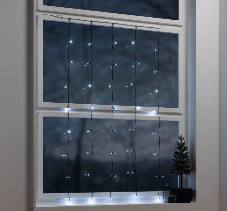 Tenda luminosa bianco freddo di Lidl