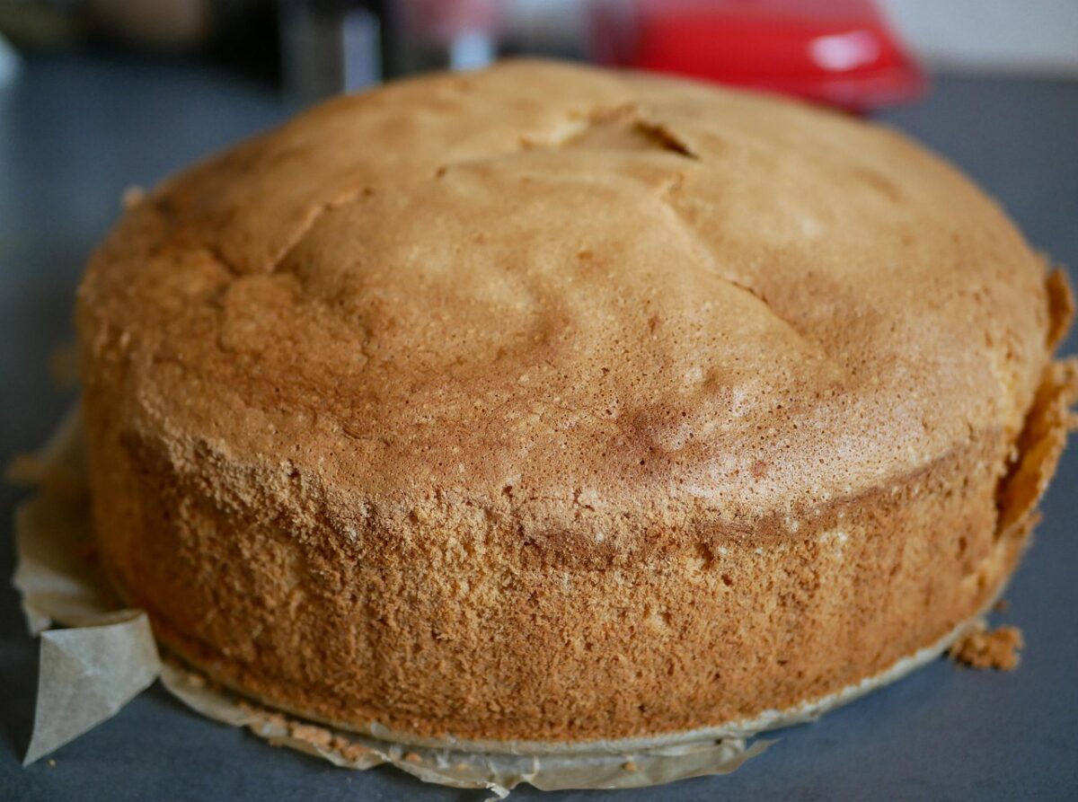 pan di spagna con aromi