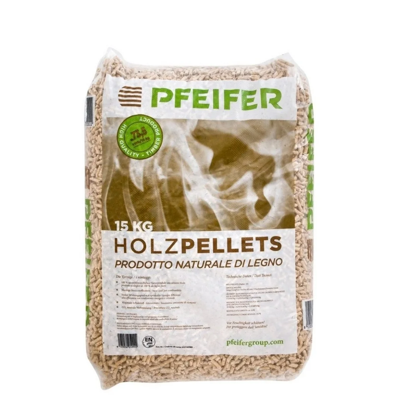 Pellet Pfeifer sacco 15 kg Pellet Pfeifer sacco 15 kg